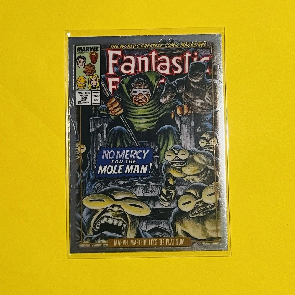 2024 Upper Deck Marvel Masterpieces '92 Platinum Mole Man Variant Covers‎ 52-V